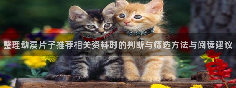 片推荐动漫:整理动漫片子推荐相关资料时的判断与筛选方法与阅读建议